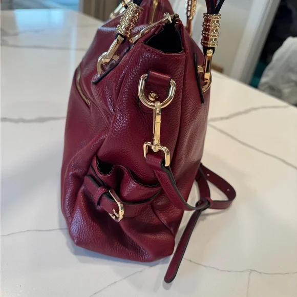 Red Genuine Leather KATTEE Bag - Picture 5 of 10